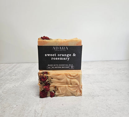 Sweet Orange & Rosemary Bar Soap