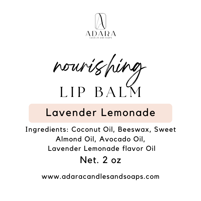 Lavender Lemonade Lip Balm