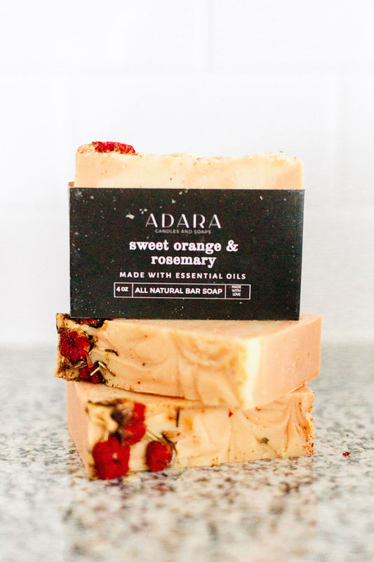 Sweet Orange & Rosemary Bar Soap