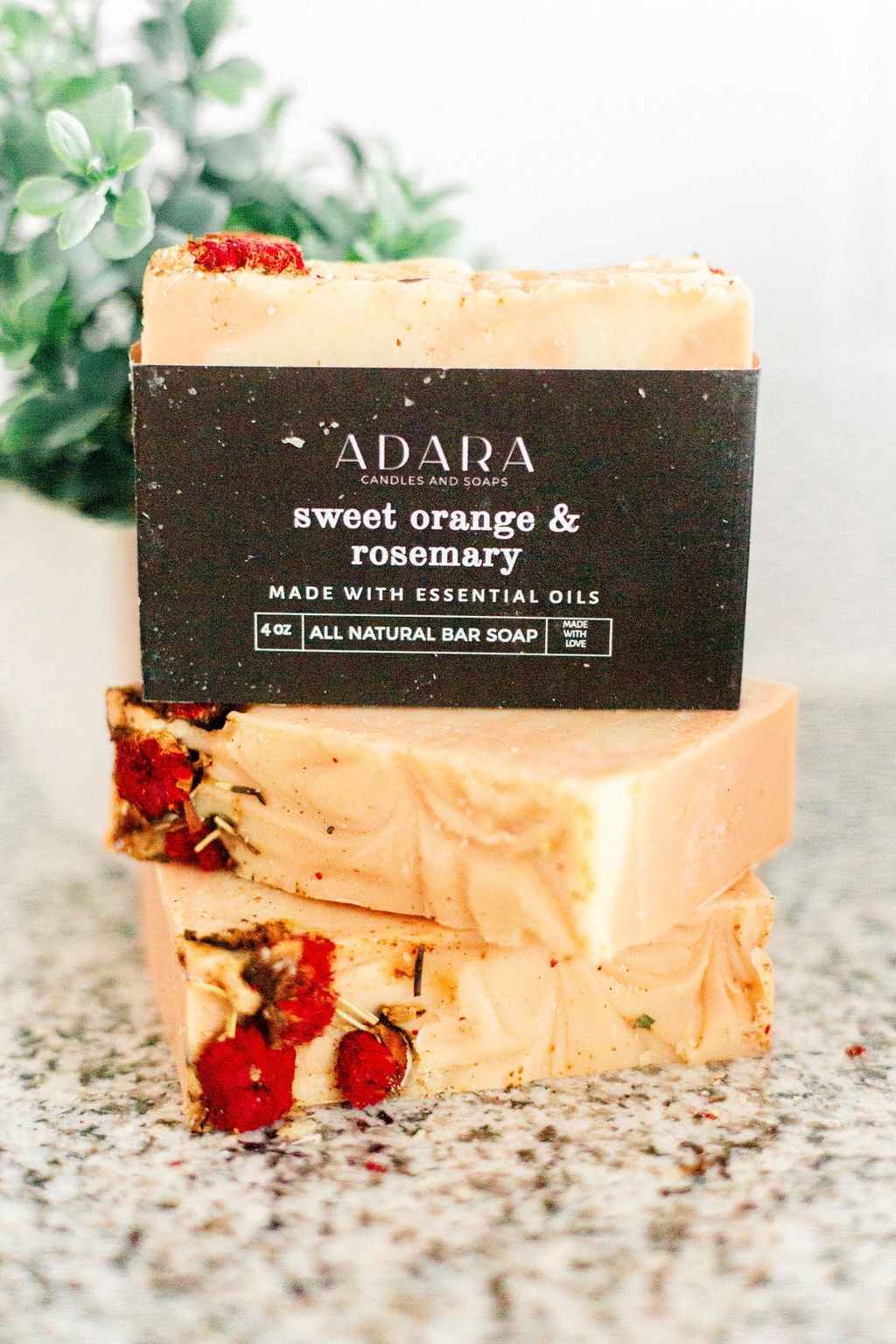 Sweet Orange & Rosemary Bar Soap
