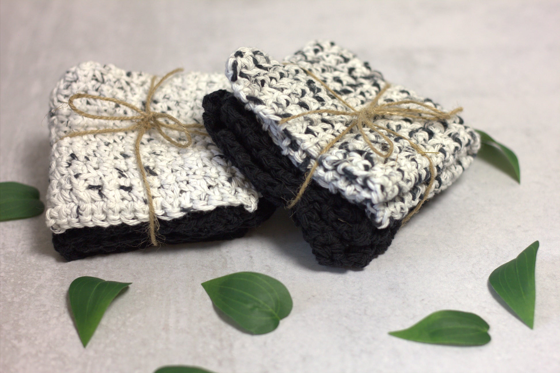 Handmade Knitted Washcloths