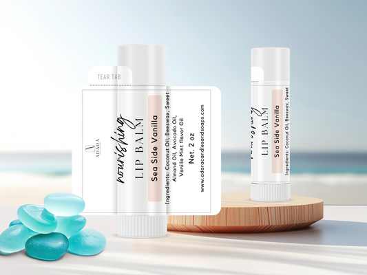 Sea Side Vanilla Lip Balm