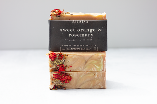 Sweet Orange & Rosemary Bar Soap