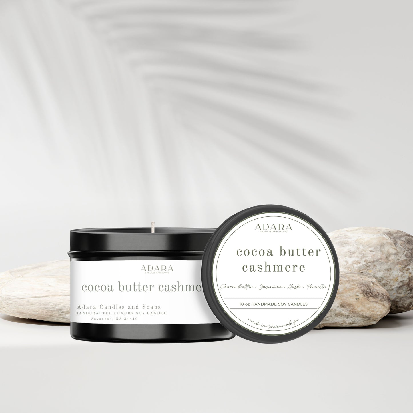 Cocoa Butter Cashmere Soy Candle 6 oz.